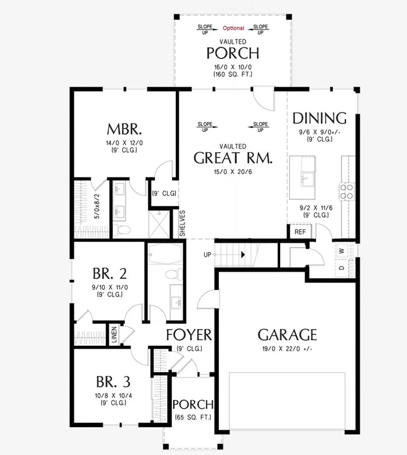Miller Creek floor plan