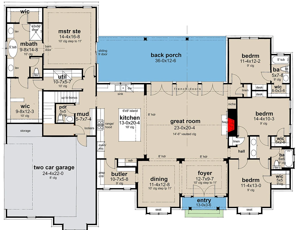 Montclair floor plan