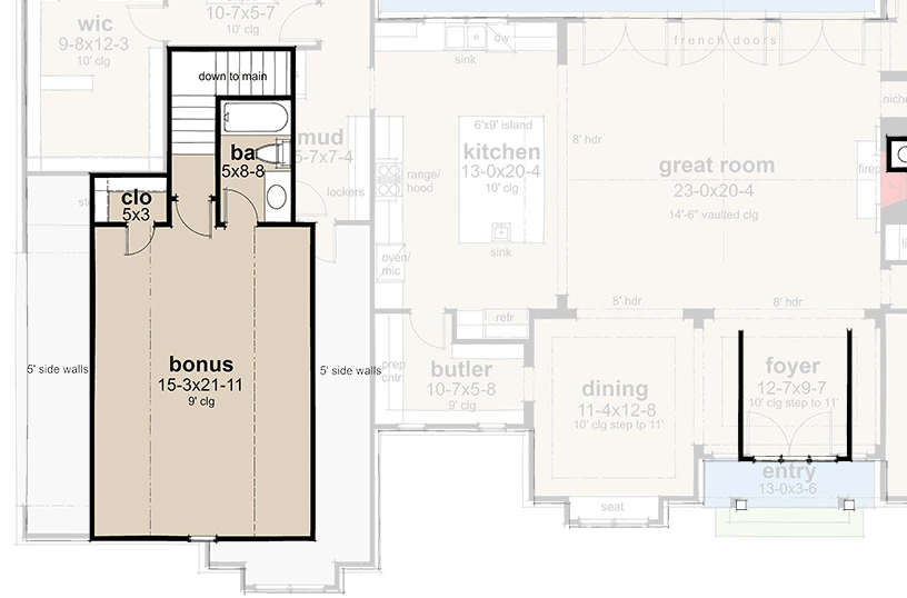 Montclair floor plan