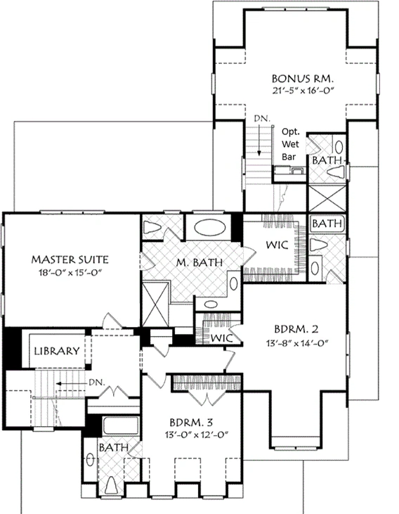 Morgan Falls floor plan