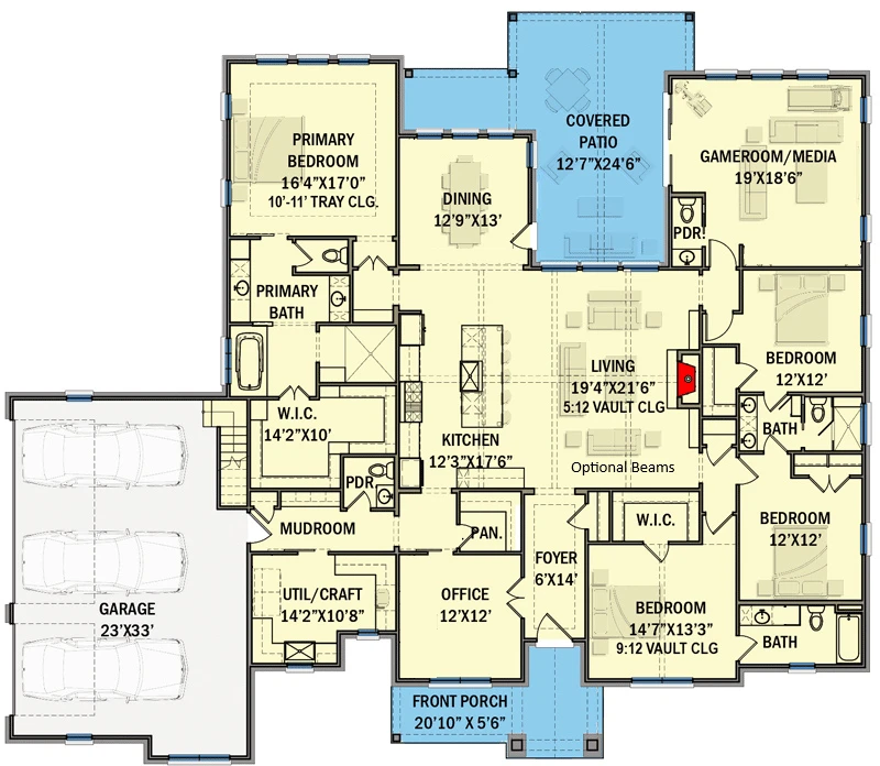 Moss Creek floor plan