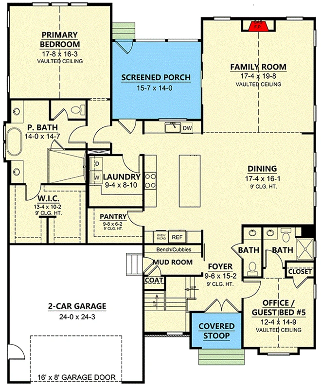Nordhaven floor plan