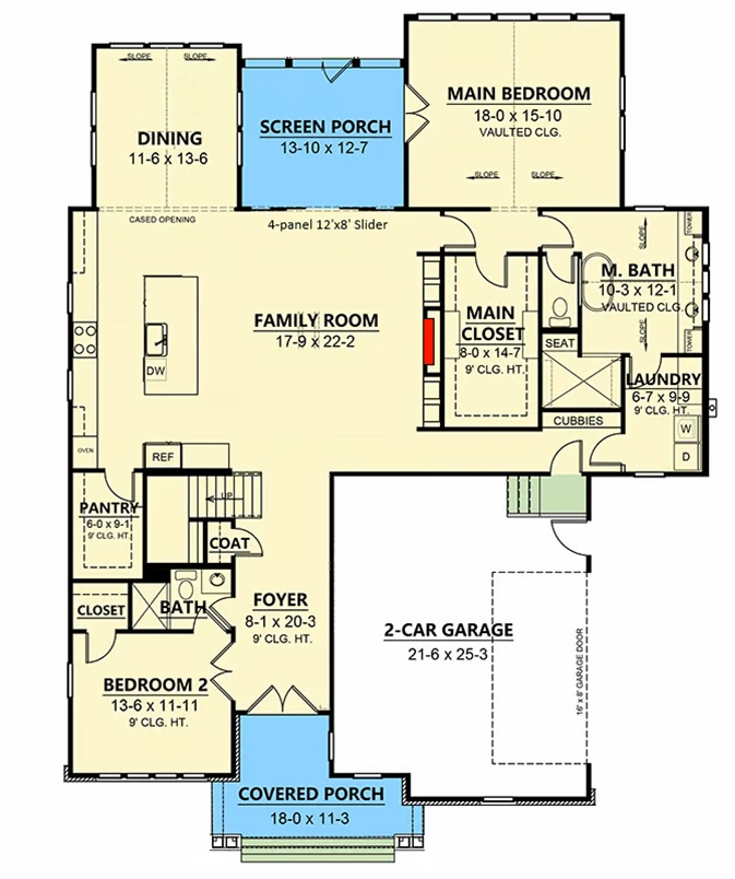 Northvale House floor plan
