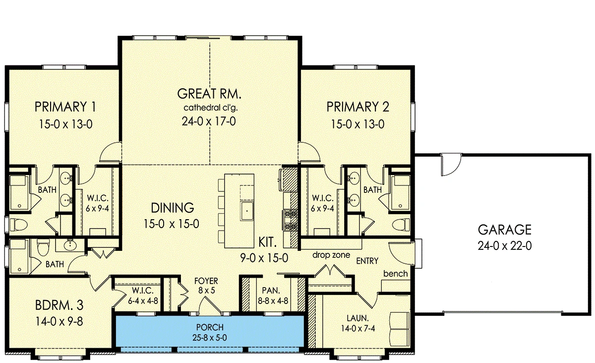 Piedmont Haven floor plan gif