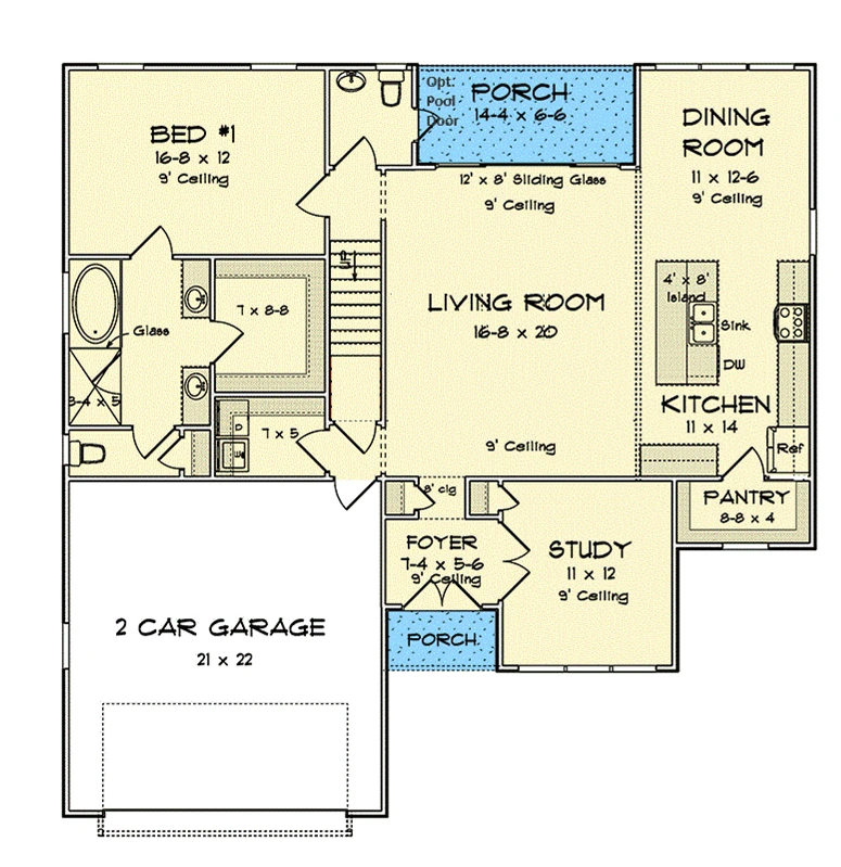 Pinehurst Hollow floor plan