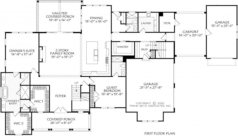 Ruskin Place main floor