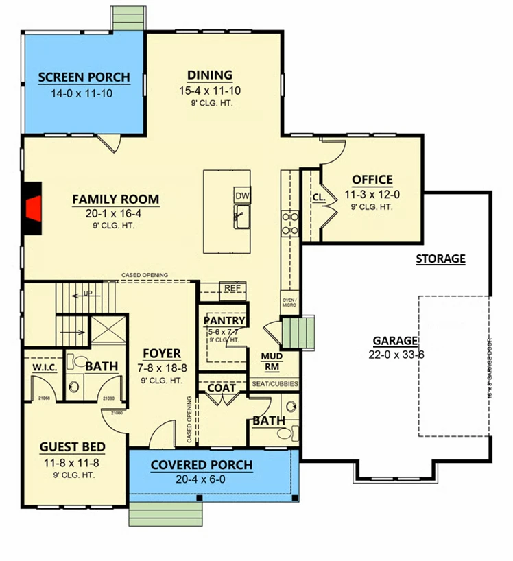 Timberline floor plan