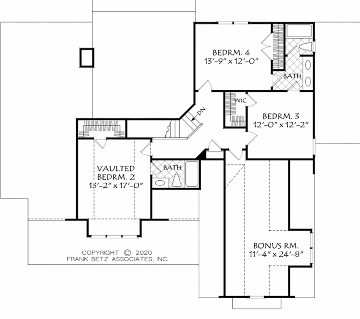 White Farmhouse with Downstairs Owner's Suite