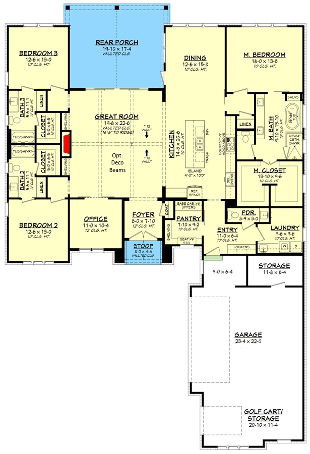 Valencourt floor plan