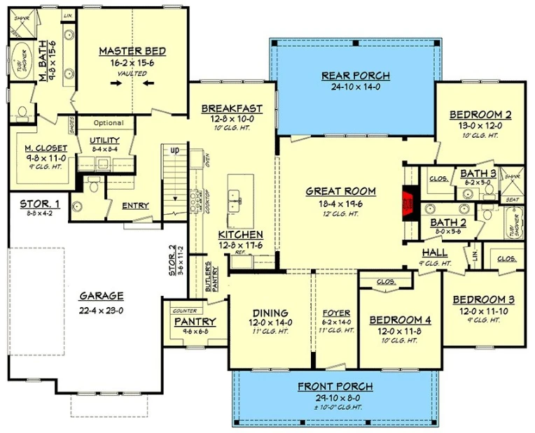 Walker Valley floor plan