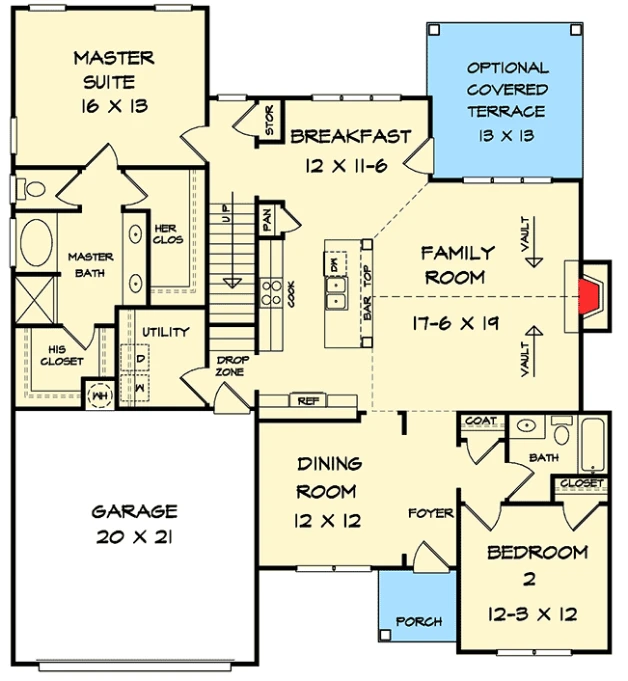Weaverville floor plan