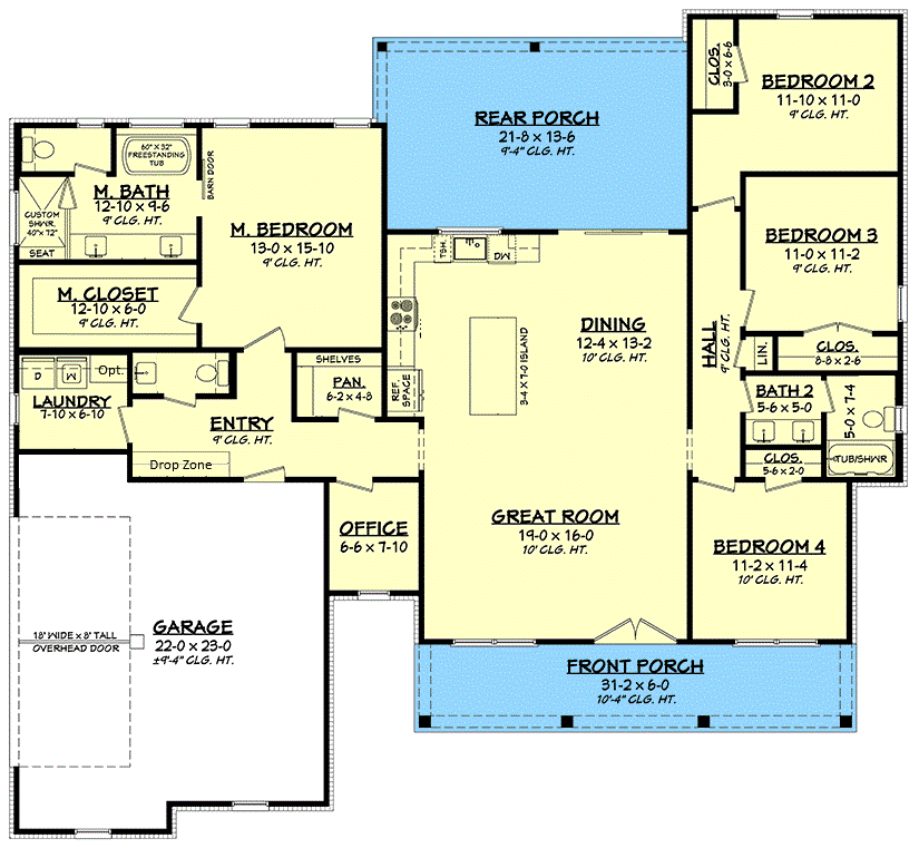 Willowvale Farm floor plan gif