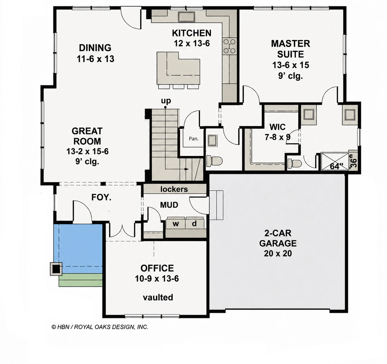 Woodlark floor plan