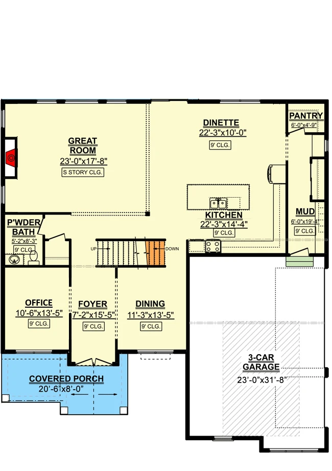 Wrenfield floor plan