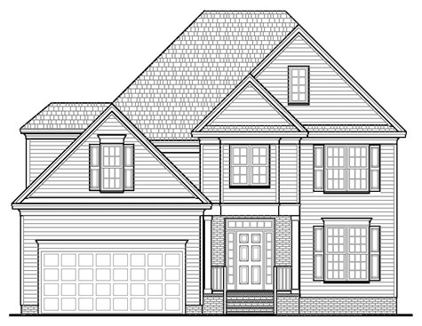 The Atwood Floor Plan | Custom Home Builder Chatham County
