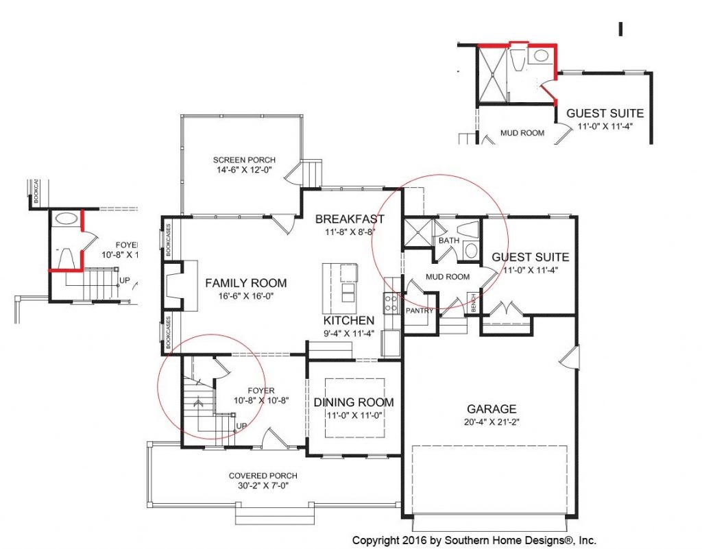 Modern Farmhouse Floor Plan | Pittsboro New Home Builder