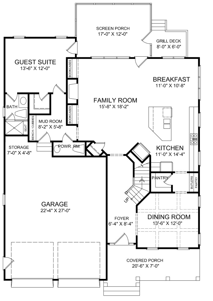 New Home Builder Apex NC | Two Story House Plan