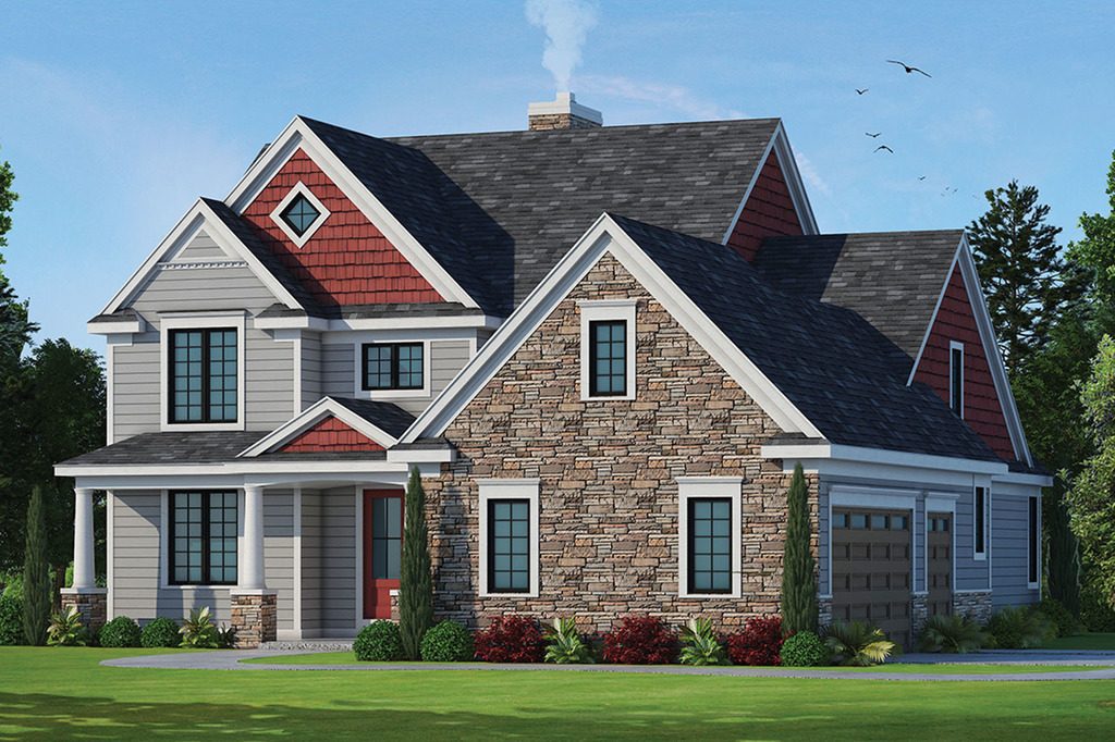 New home architectural styles in North Carolina