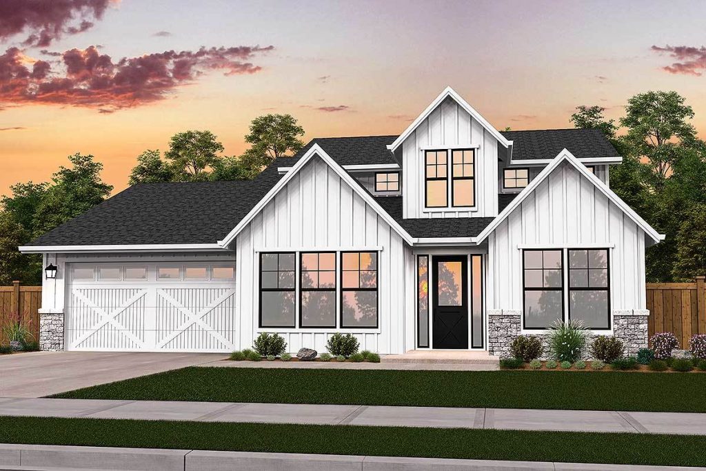 Modern Farmhouse by Chatham County custom home builders Travars Built Homes