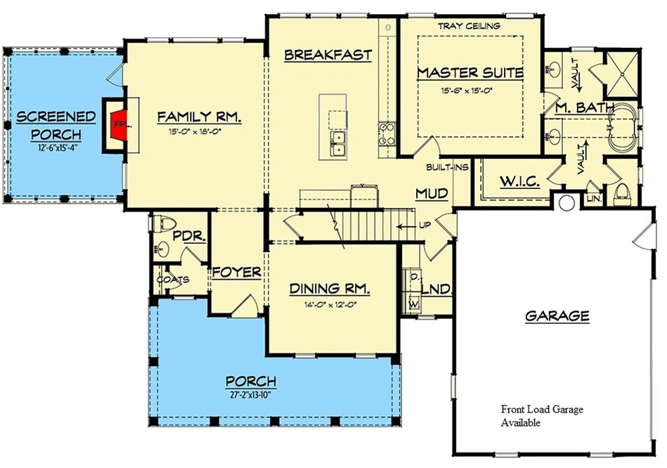 River Bluff - Plan 740005LA