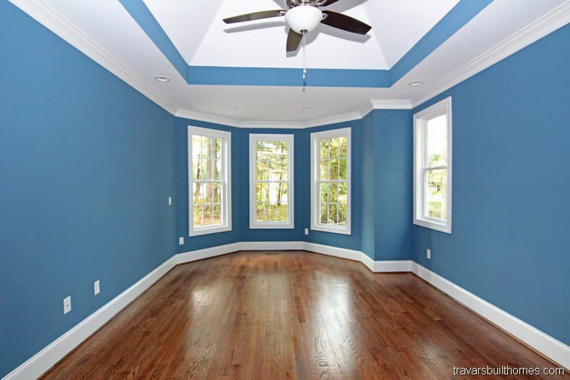 Raleigh Custom Homes | First Floor Owners Bedroom