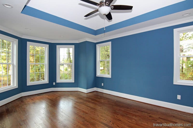 Raleigh Custom Homes | Vaulted Owners Suite