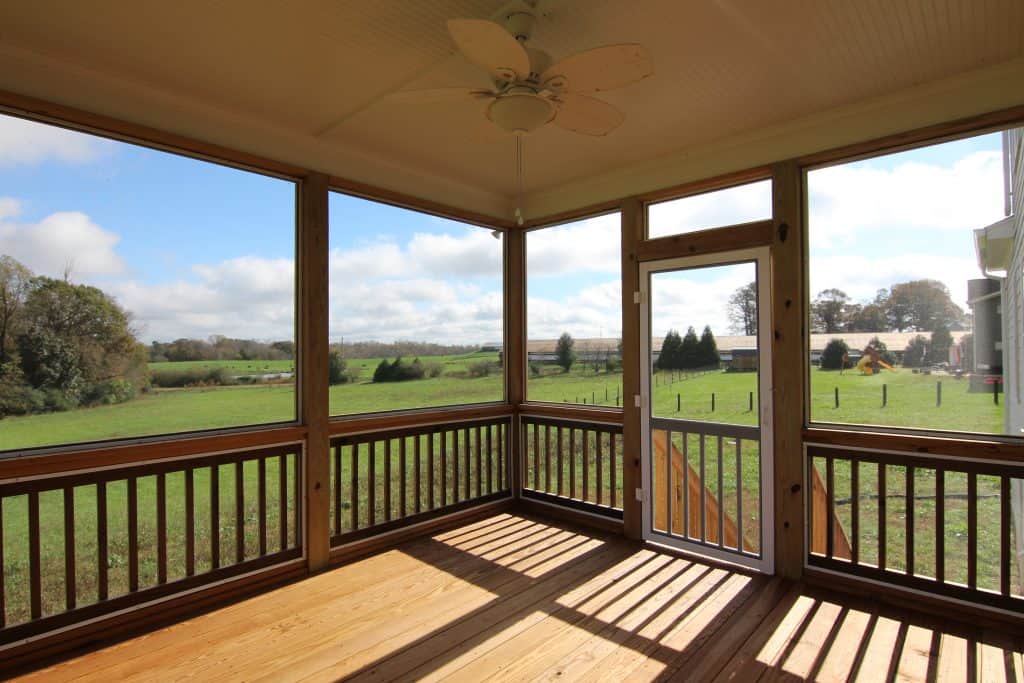 Screen Porch | Siler City New Homes