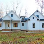 Mebane NC New Homes | White Farmhouse Exterior