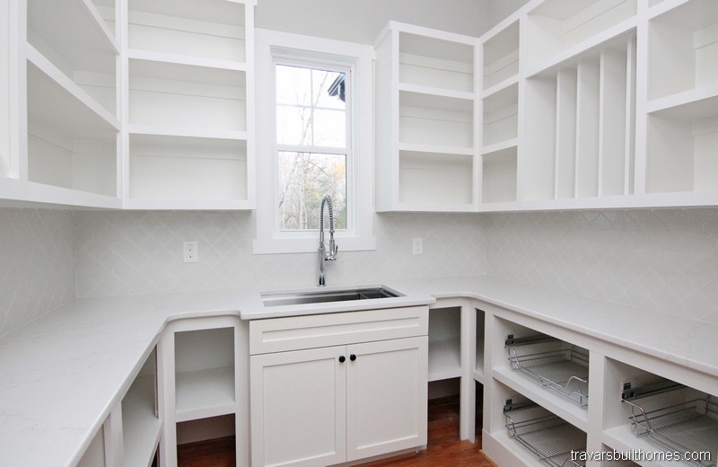 Walk In Pantry with Built Ins
