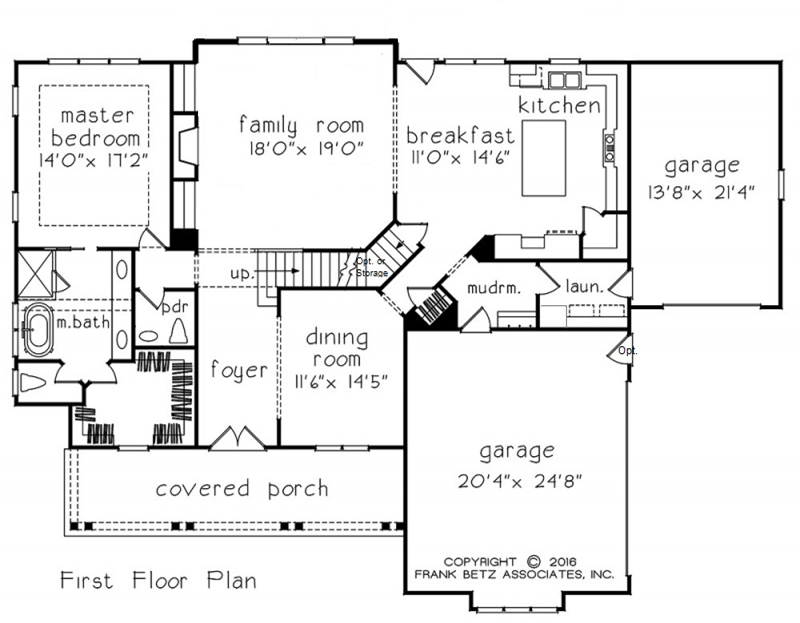 Downstairs Owner's Suite Plan