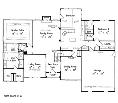 Two Master Bedroom Floor Plans | Plans with Two Master Suites