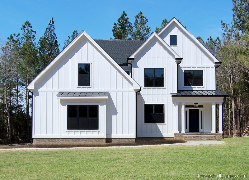 White Modern Farmhouse NC