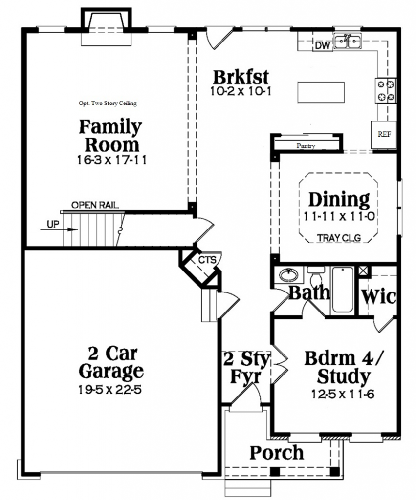 Two Story North Carolina House Plan