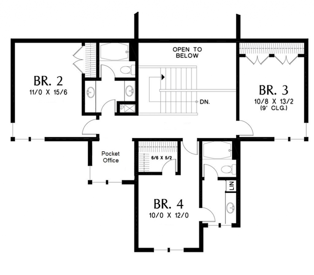 NC Contemporary House Plan