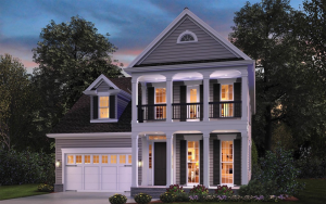 Southern Row House Plan