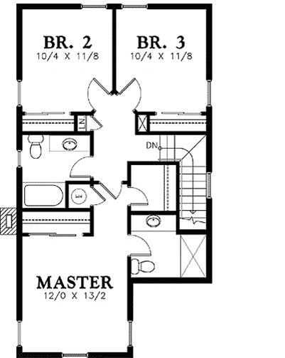 Two Story New House Plan