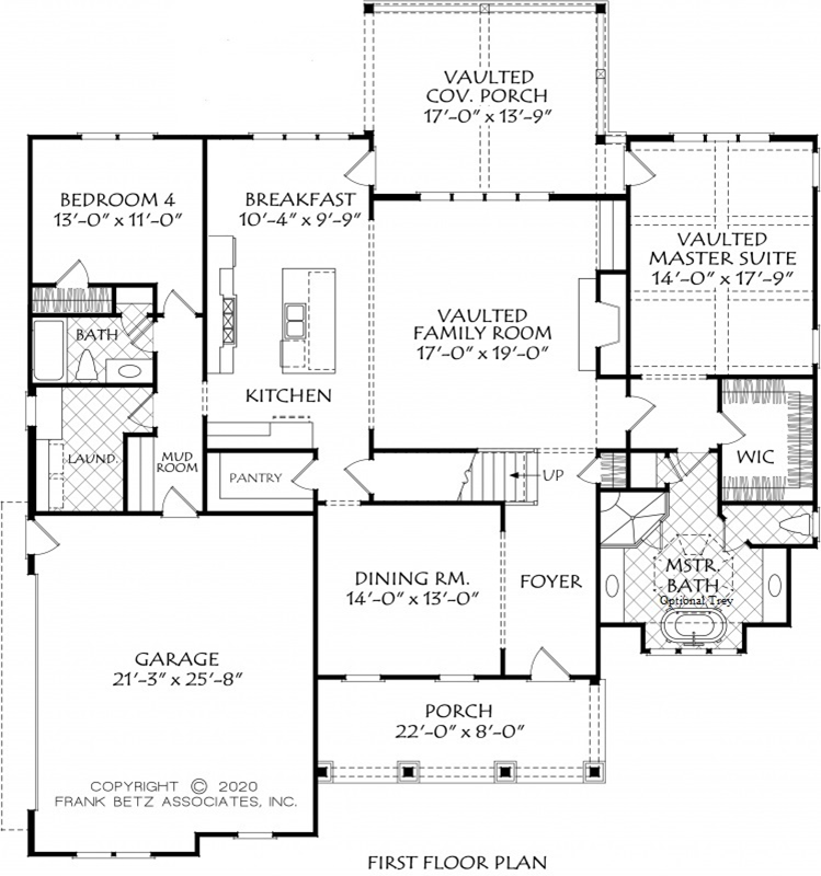 Modern Farmhouse Plan with Downstairs Master and Guest