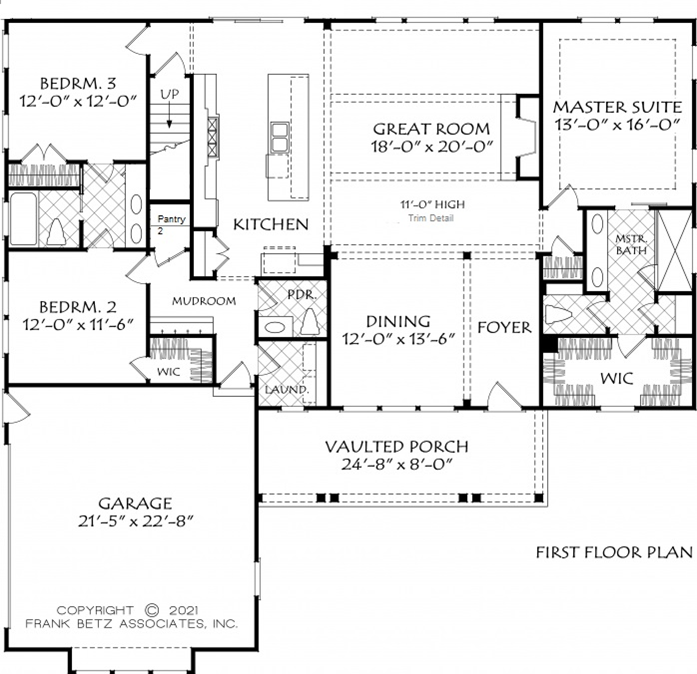 Custom Modern Farmhouse Plan