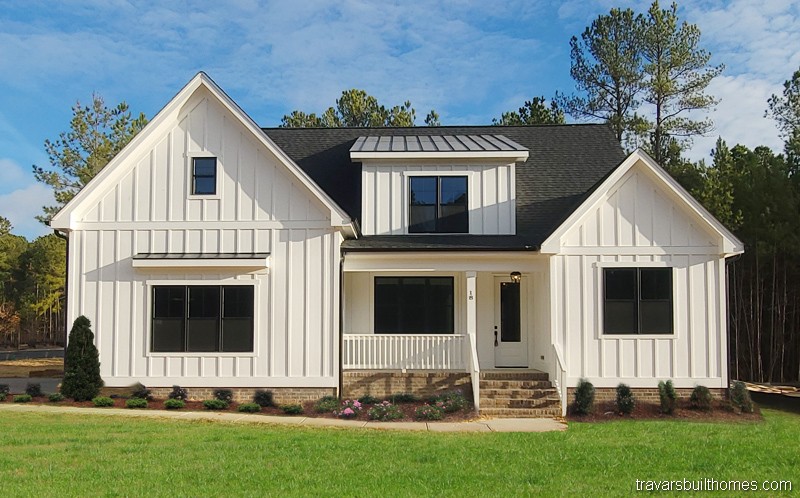 White Farmhouse | Chatham County Local Home Builders