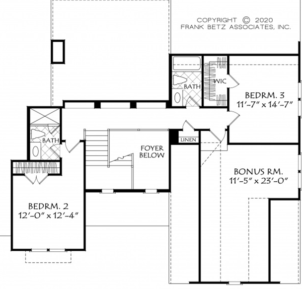 Contemporary Farmhouse Plan