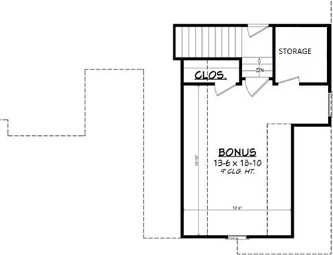 One Story White Farmhouse Plan