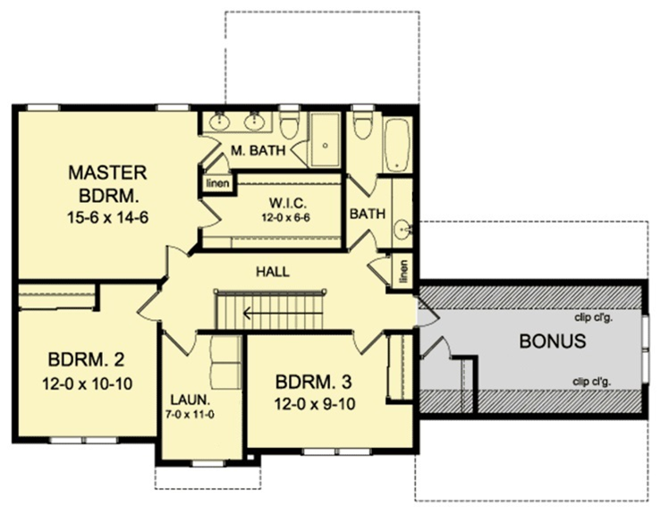 Craftsman Style Floor Plan