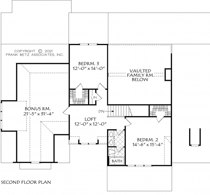 Contemporary Modern Farmhouse Plan